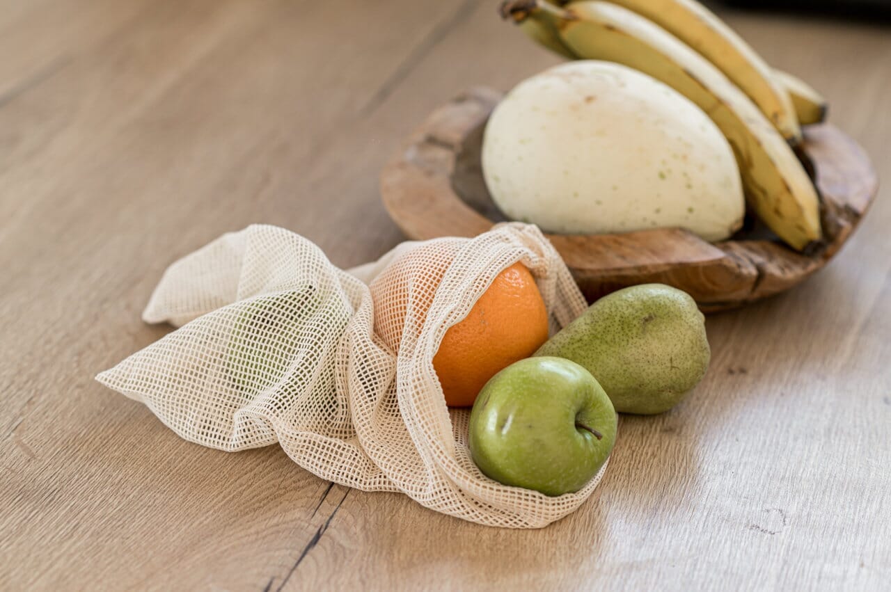 Sac pour fruits outlet et legumes en filet