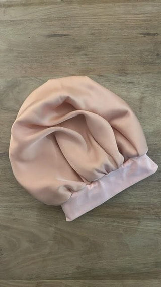 Bonnet de nuit en satin bonnet de soin capillaire Retour o Naturel 