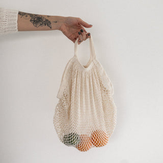 Organic cotton shopping net