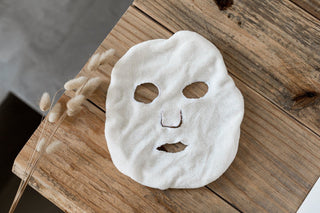 Reusable sheet mask in oeko tex bamboo micro sponge